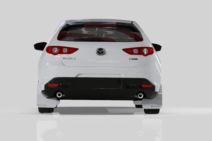 Rally Armor 19-26 Mazda3 Hatchback Black UR Mud Flap w/Dark Grey Logo