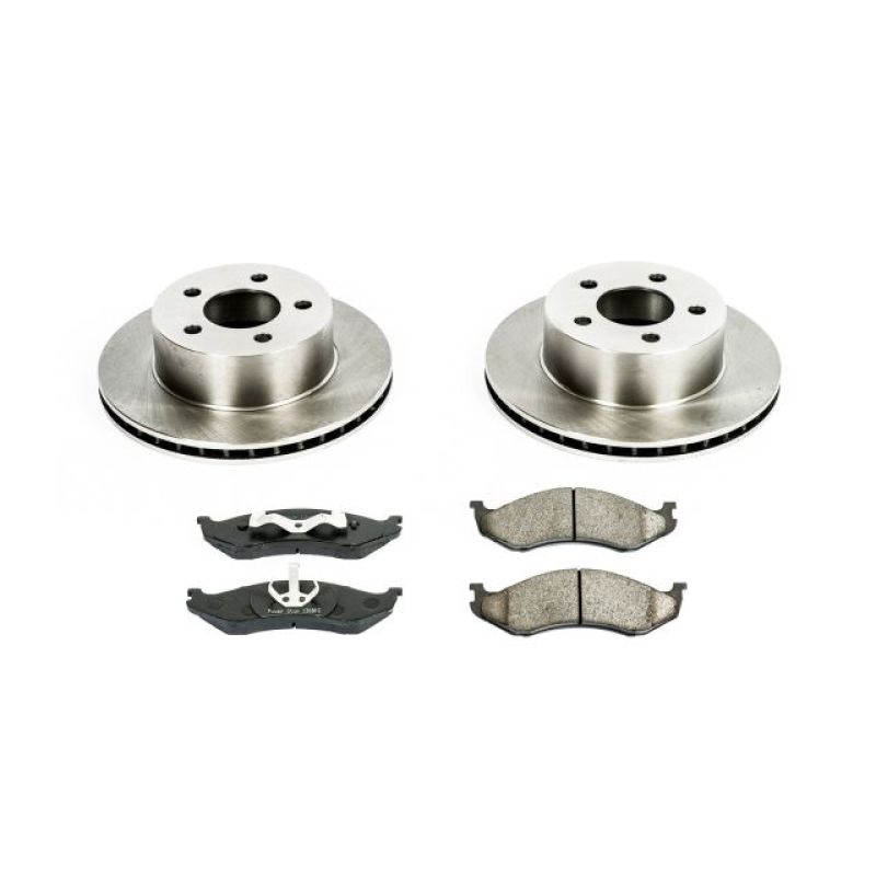 PowerStop Power Stop 90-99 Jeep Cherokee Front Autospecialty Brake Kit
