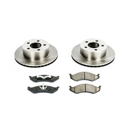 PowerStop Power Stop 90-99 Jeep Cherokee Front Autospecialty Brake Kit