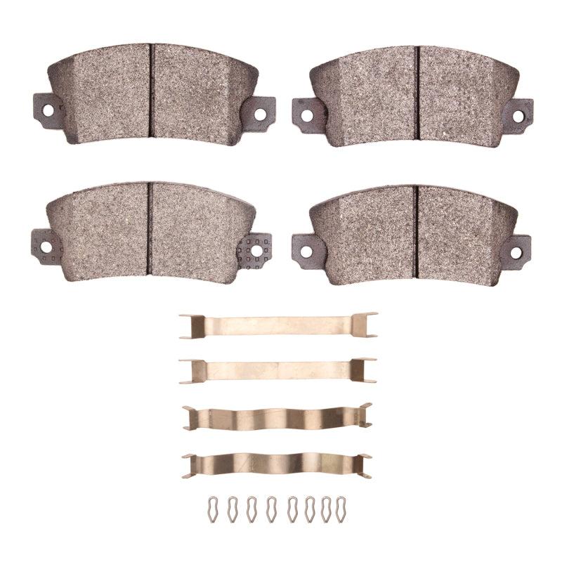 R1 Concepts R1 71-83 Renault R12 Front Semi Met Pads & Hardware Kit
