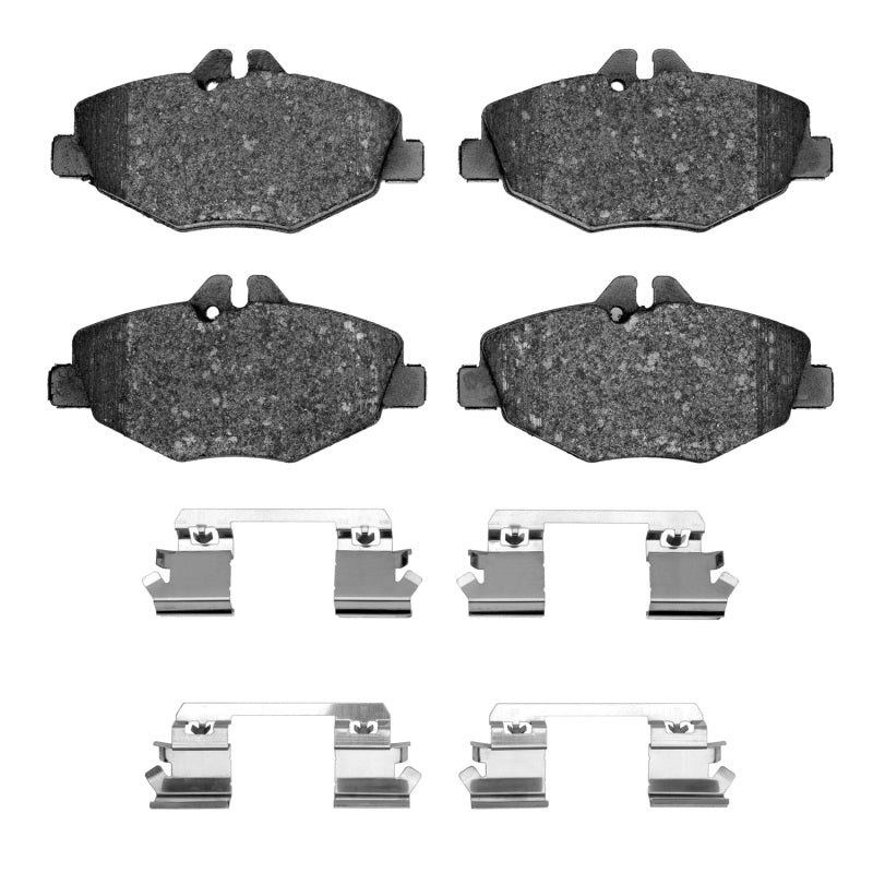 R1 Concepts R1 03-09 Mercedes-Benz E320 Front Semi Met Pads & Hardware Kit