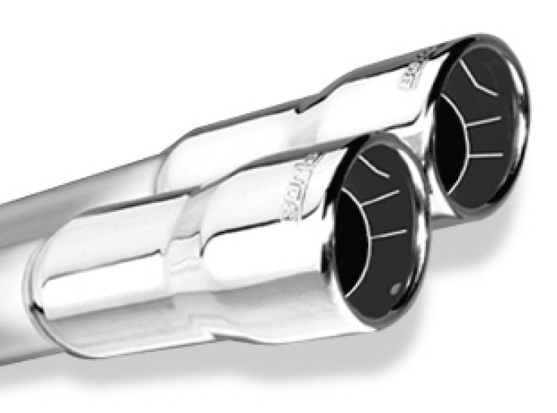 Borla 15 Chevy Corvette C7 ZO6 6.2L w/o AFM NPP S-Type Quad RD RL IC Tips Center Rear Exit Exhaust