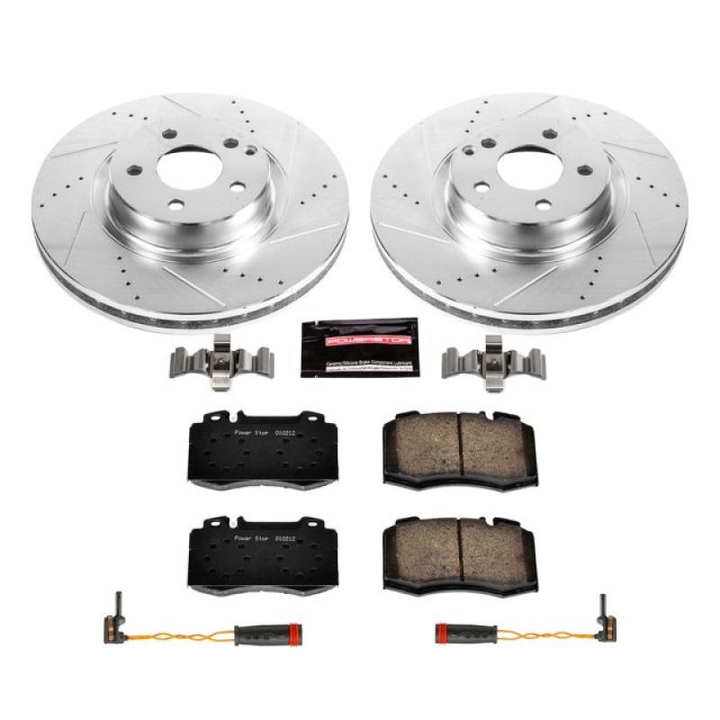 PowerStop Power Stop 07-09 Mercedes-Benz E550 Front Z23 Evolution Sport Brake Kit
