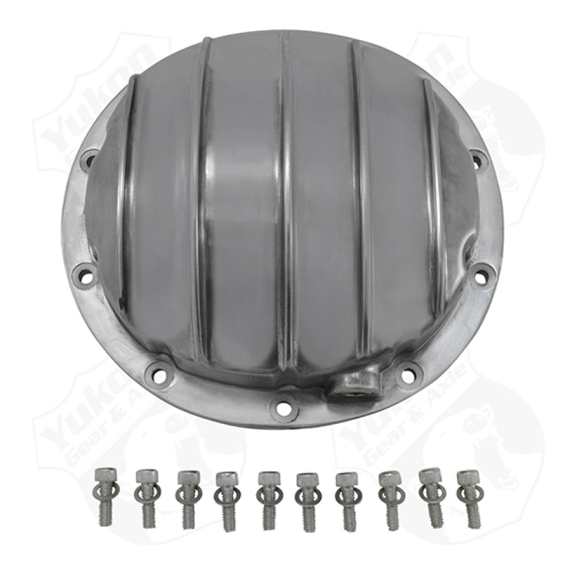 Yukon Gear & Axle Yukon Gear Polished Aluminum Cover For 8.6in / 8.2in and 8.5in GM Rear