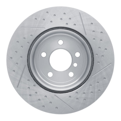 DFC 13-21 BMW 328i Rear Brake Rotor - Dimpled and Slotted