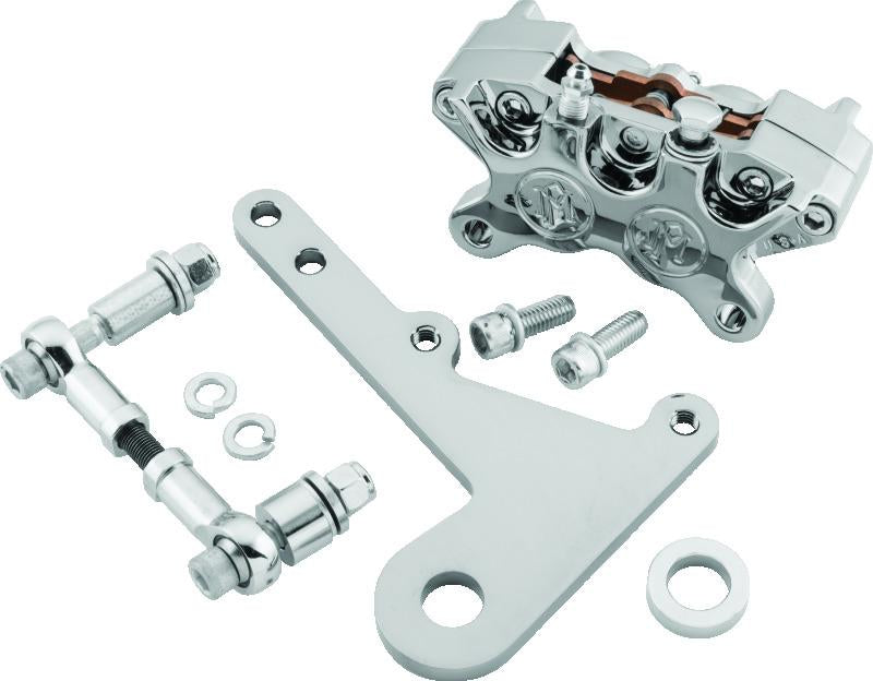 Performance Machine Front Single Brake-Chrome - Chrome