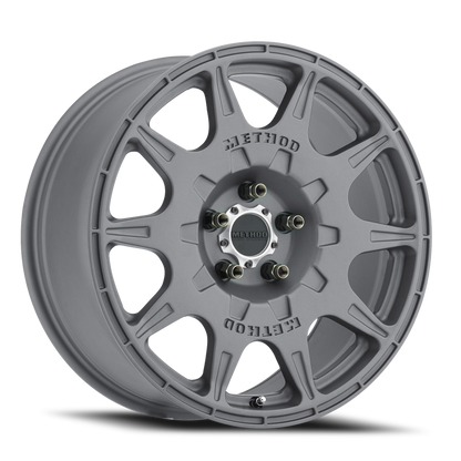 Method Wheels Method MR502 RALLY 17x8 +38mm Offset 5x4.5 67.1mm CB Titanium Wheel