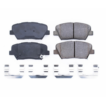 PowerStop Power Stop 12-17 Hyundai Azera Front Z17 Evolution Ceramic Brake Pads w/Hardware