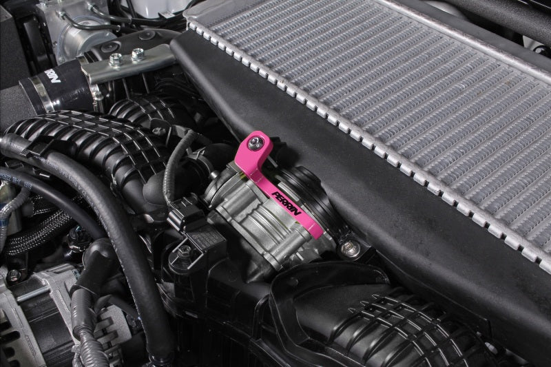 Perrin Performance PERRIN 22-26 Subaru WRX / 19-25 Ascent / 20-25 Outback & Legacy Turbo TMIC Bracket - Hyper Pink
