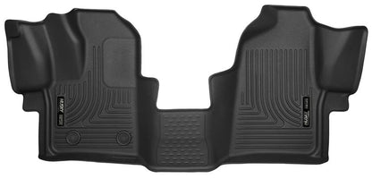 Husky Liners 2015 Ford Transit-150/Transit-250/Transit-350 X-Act Contour Black Front Row Liner