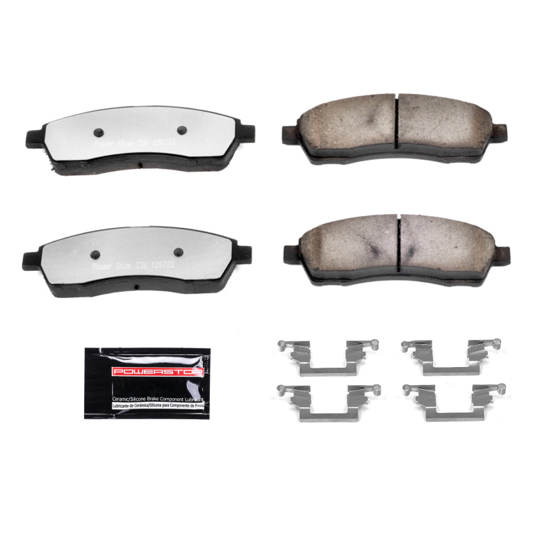 PowerStop Power Stop 00-05 Ford Excursion Rear Z36 Truck & Tow Brake Pads w/Hardware