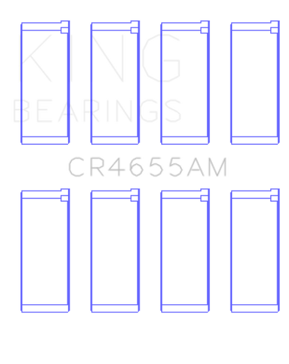King Engine Bearings Hyundai G4ED/ G4AE/ G4EK/ G4FK (Size 1.0) Connecting Rod Bearing Set