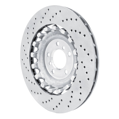 DFC 12-19 BMW M6 Right Rear Drilled Hi-Carbon Alloy Geomet Coated Rotor
