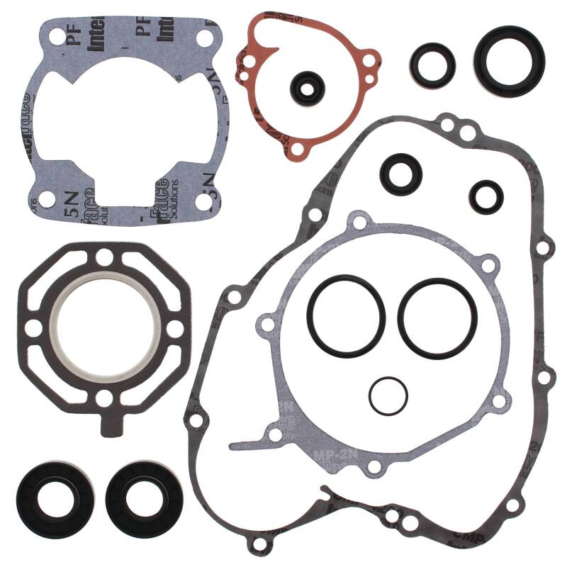 Vertex Pistons Vertex Gaskets 88-89 Kawasaki KX80 Complete Gasket Kit w/ Oil Seals