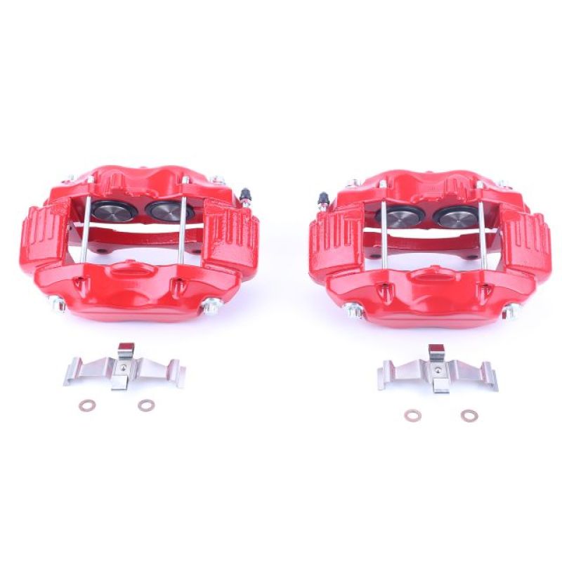 PowerStop Power Stop 05-10 Chrysler 300 Front Red Calipers w/o Brackets - Pair