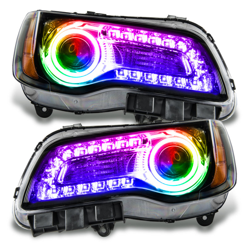 ORACLE Lighting Oracle 11-14 Chrysler 300C SMD HL - Black - NON HID - DRL - w/o Controller