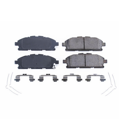 PowerStop Power Stop 11-17 Nissan Quest Front Z17 Evolution Ceramic Brake Pads w/Hardware