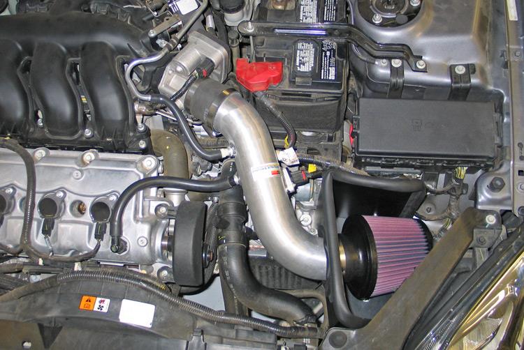 K&N Engineering K&N 06-09 Ford Fusion V6-3.0L Silver Typhoon Short Ram Intake