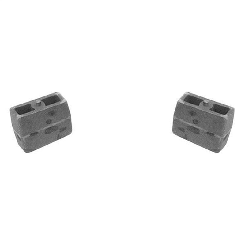 Fabtech 00-05 Ford Excursion 4WD Rear Leaf Spring Block Kit - 2in