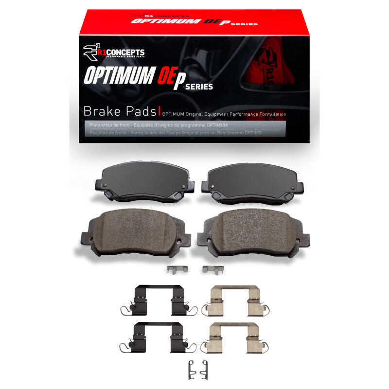 R1 Concepts R1 14-22 Chrysler 200 Front Optimum OE Pads & Hardware Kit