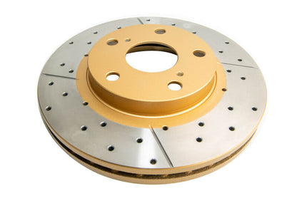 DBA 92-06 Toyota Camry 4 Cyl/6 Cyl Front Drilled & Slotted Street Series Rotor