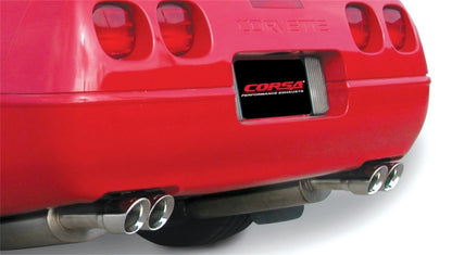 CORSA Performance Corsa 1990-1995 Chevrolet Corvette C4 ZR1 5.7L V8 LT5 Polished Sport Cat-Back Exhaust