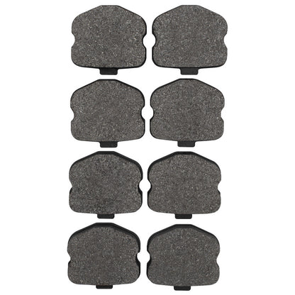 DFC 06-13 Chevrolet Corvette Rear Active Performance Pads - Low Metallic
