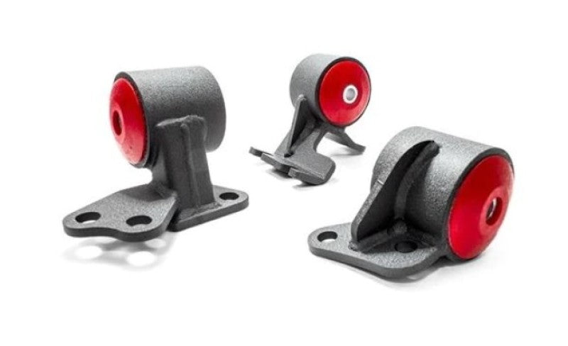 Innovative Mounts Innovative 88-91 Civic B-Series Black Steel Mounts 60A Bushings (RHD Only Hydro)