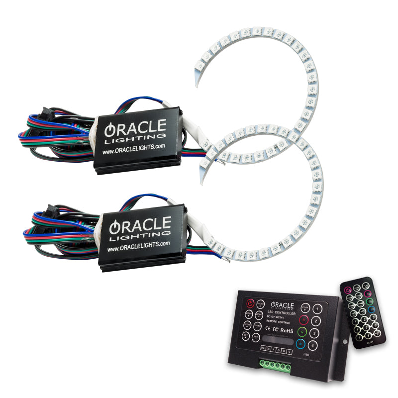 ORACLE Lighting Oracle Dodge Charger 15-21 Projector Halo Kit - ColorSHIFT w/ 2.0 Controller