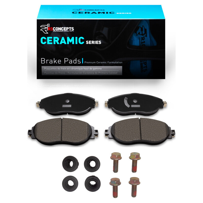 R1 Concepts R1 2018-2025 Audi Q3 Front R1 Ceramic Pads & Hardware Kit