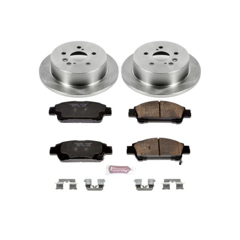 PowerStop Power Stop 04-10 Toyota Sienna Rear Autospecialty Brake Kit