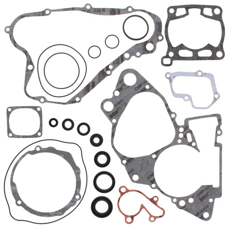 Vertex Pistons Vertex Gaskets 1991 Suzuki RM125 Complete Gasket Kit w/ Oil Seals