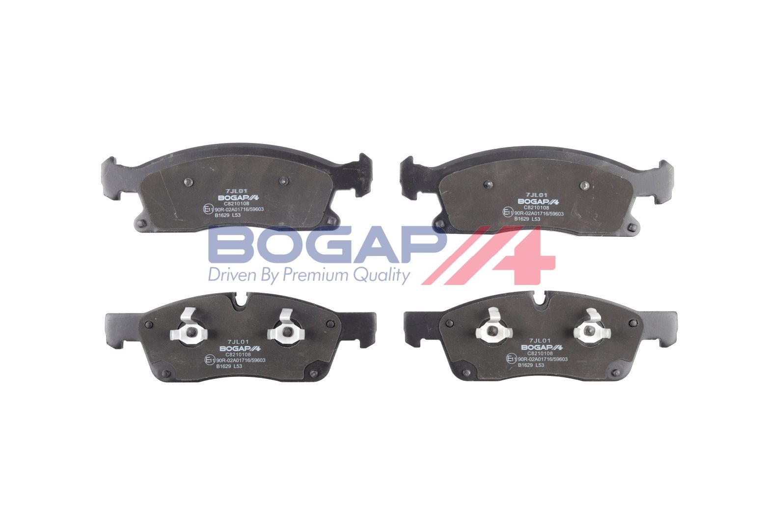 BOGAP C8210108 Brake Pad Set, Disc Brake | ML Performance Car Parts