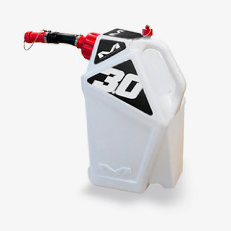 Matrix Concepts M3 0.3 Gallon Utility Can White-Black