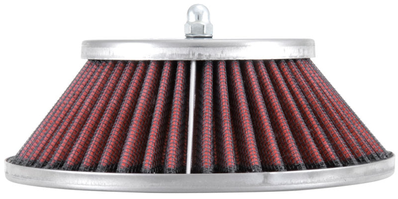 K&N Engineering K&N Custom Racing Assembly - Round Tapered - Red 1.375in Neck Flange - 2.25in Over Height