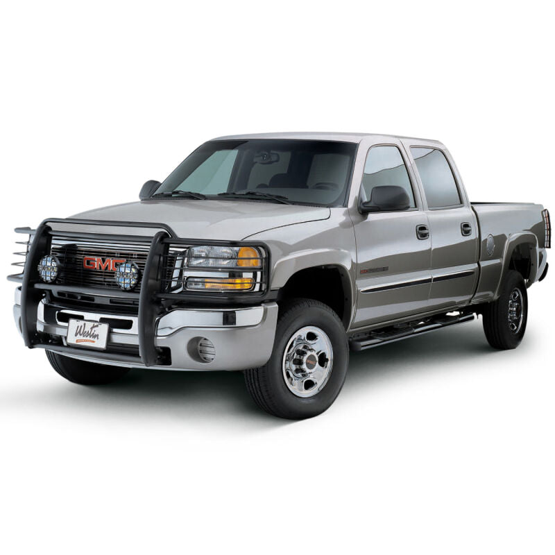 Westin 2004-2013 Chevy Silverado 1500 Crew Cab Premier Oval Nerf Step Bar Mount Kit - Black