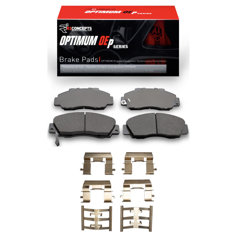R1 Concepts R1 1991-2005 Acura Legend Front R1 Optimum OE Pads & Hardware Kit