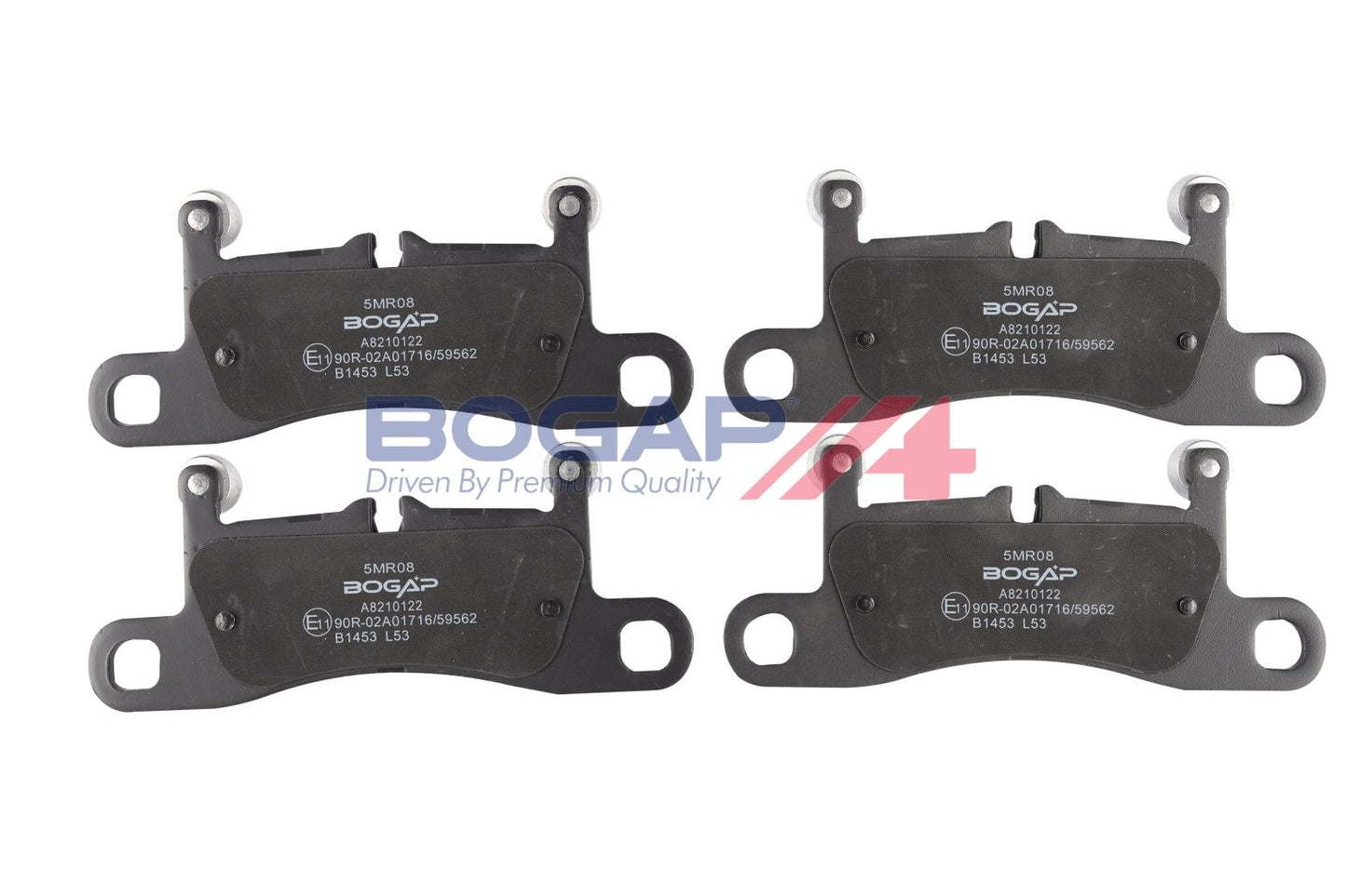 BOGAP A8210122 Brake Pad Set, Disc Brake | ML Performance Car Parts