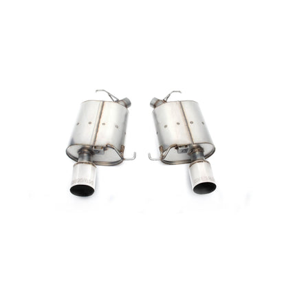 Dinan 11-16 BMW 535i (F10) Free Flow Axleback Exhaust System - Polished Tips