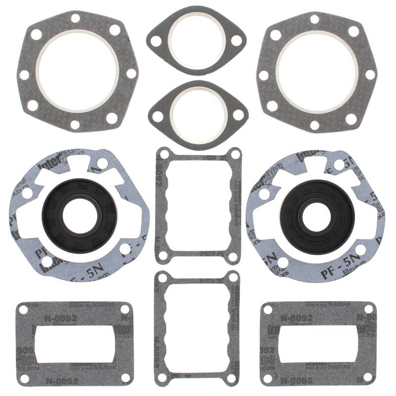 Vertex Pistons Vertex Gaskets  CCW Kioritz KEC 400 Reed Valve 22 Late FC/2 Complete Gasket Kit w/ Oil Seals