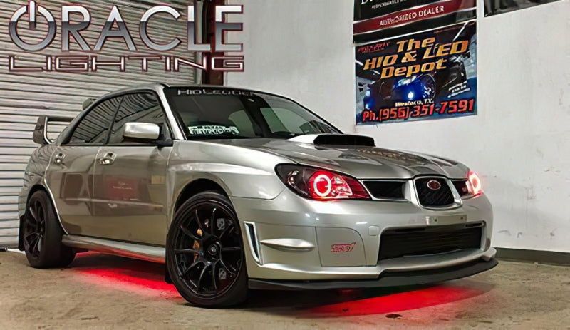 ORACLE Lighting Oracle Subaru WRX/ STi 06-07 Halo Kit - ColorSHIFT w/ Simple Controller