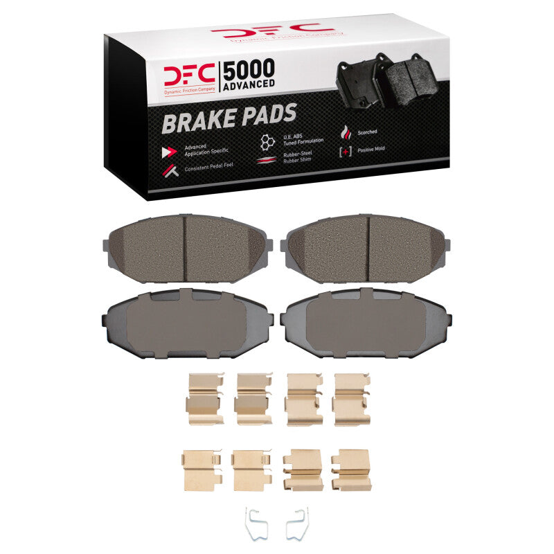 DFC 99-04 Acura MDX Front 5000 Advanced Ceramic Brake Pads and Hardware Kit