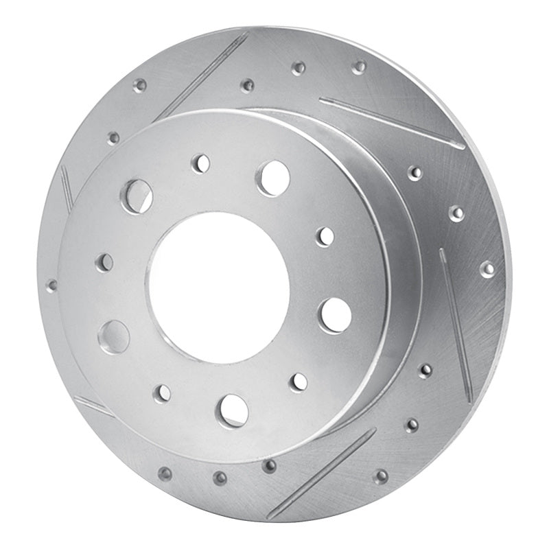 R1 Concepts R1 14-21 Ram Promaster 2500 Rear Left Drilled & Slotted Silver Brake Rotor
