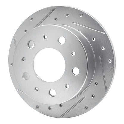 R1 Concepts R1 14-21 Ram Promaster 2500 Rear Left Drilled & Slotted Silver Brake Rotor