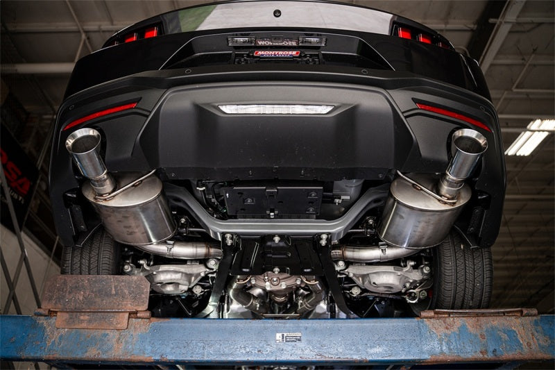 CORSA Performance Corsa 24+ Ford Mustang GT Conv. Xtreme Cat-Back Ex. Sys. 3.0in Dual Rear Ex w/4.5in StraightCut Tips