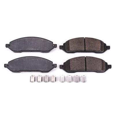 PowerStop Power Stop 04-07 Ford Freestar Front Z17 Evolution Ceramic Brake Pads w/Hardware