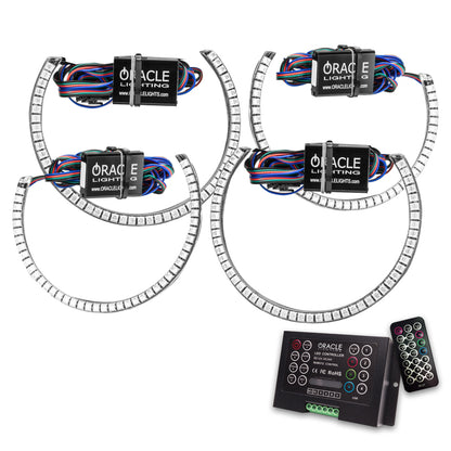 ORACLE Lighting Oracle Dodge Challenger 08-14 LED Waterproof Halo Kit - ColorSHIFT w/ 2.0 Controller