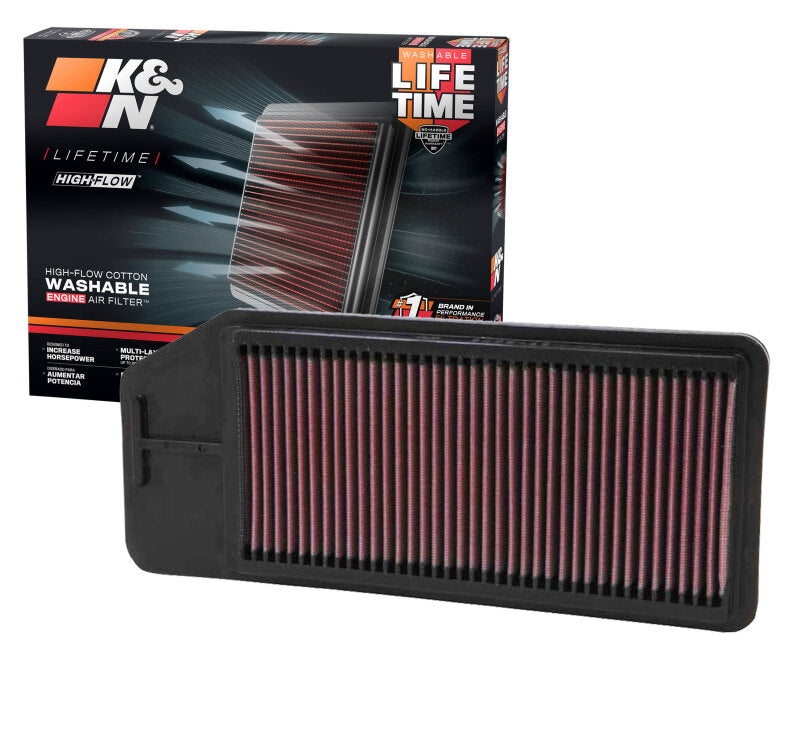 K&N Engineering K&N 03 Honda Accord 2.4L-I4 Drop In Air Filter