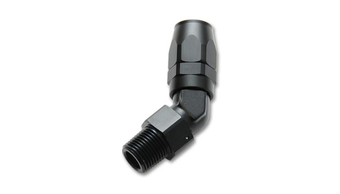 Vibrant Male NPT 90 Degree Hose End Fitting -16AN - 3/4 NPT