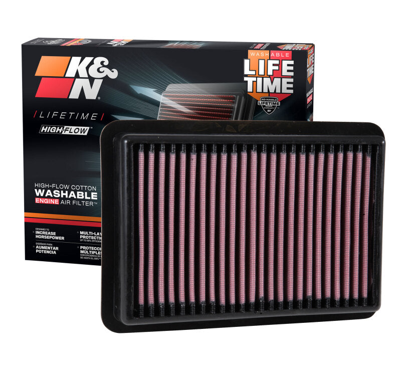 K&N Engineering K&N 17-18 Honda Civic Type-R L4-2.0L F/I Turbo Replacement Drop In Air Filter